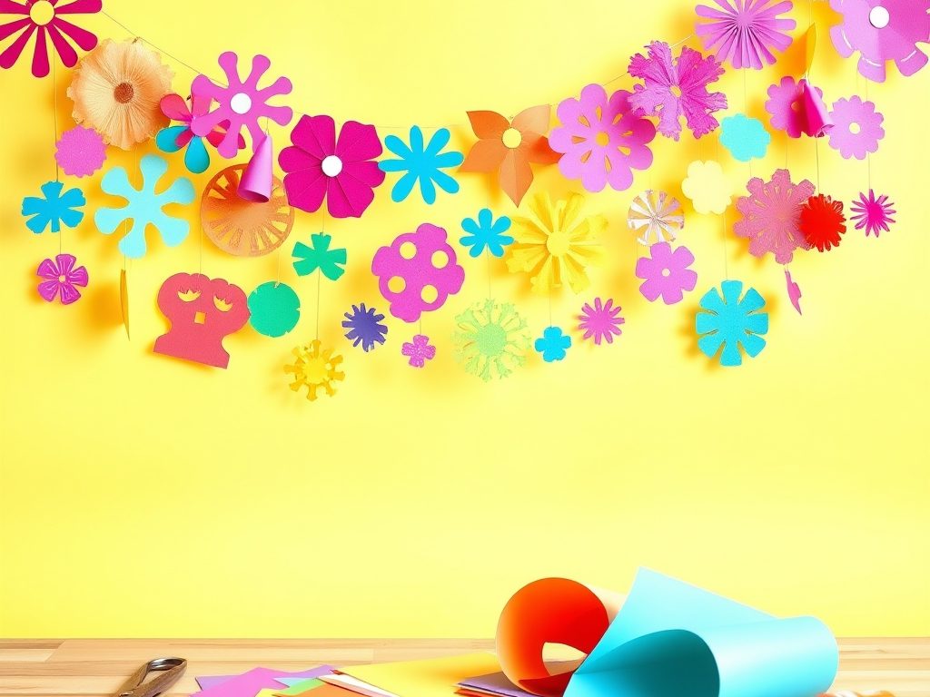 Girlanda z papieru DIY: jak stworzyć efektowną dekorację krok po kroku i uniknąć typowych błędów