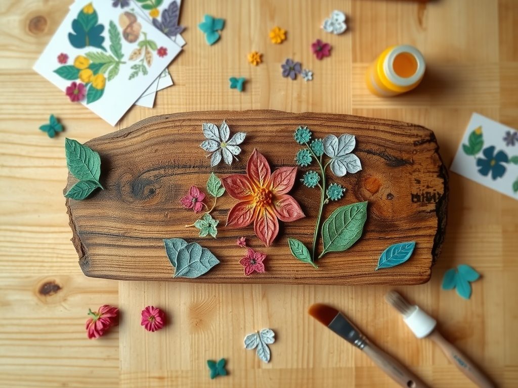 Decoupage na drewnie od podstaw: jak przygotować powierzchnię i wykonać trwałą dekorację krok po kroku