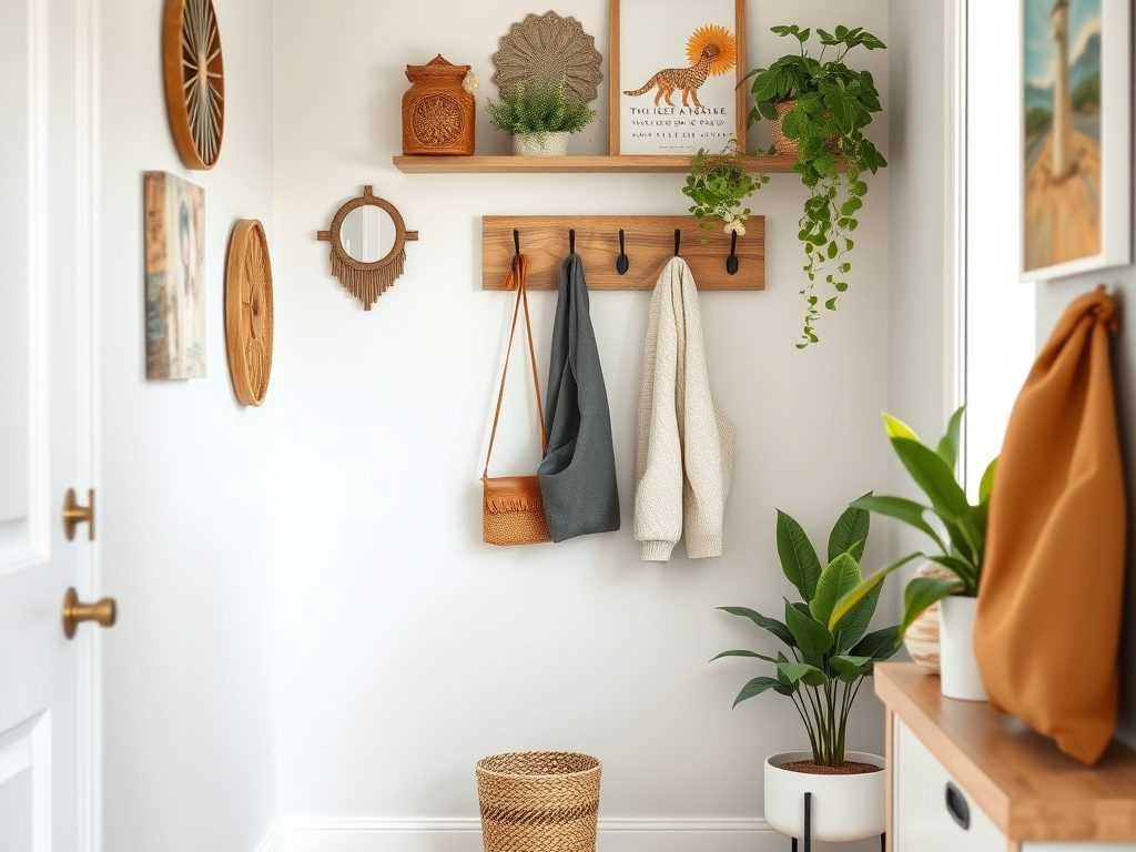 DIY dekoracje do przedpokoju: jak łączyć styl z funkcjonalnością i unikalnym charakterem wnętrza