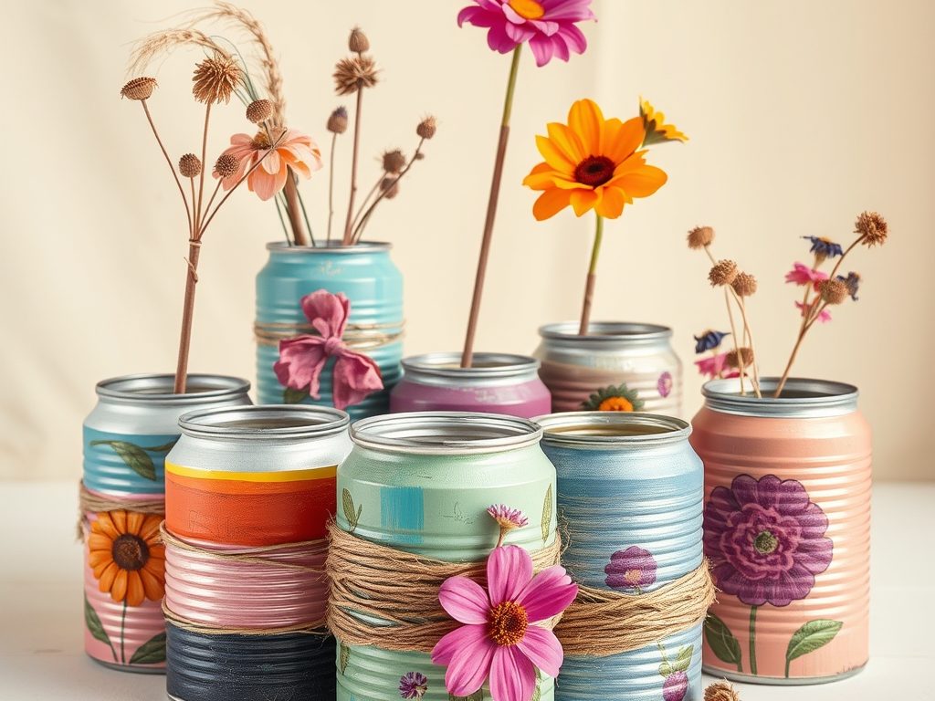 Upcykling puszek metalowych na dekoracje: praktyczne techniki i pomysły na trwałe efekty
