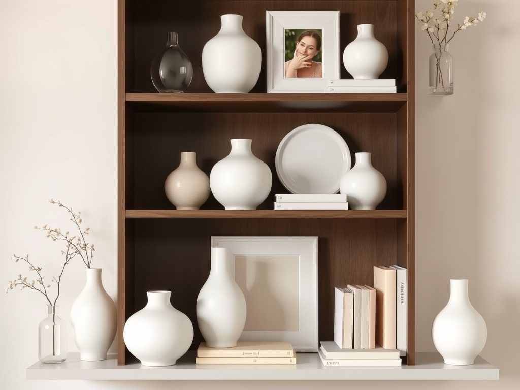 DIY dekoracje na półkę: jak stworzyć lekką i harmonijną kompozycję krok po kroku
