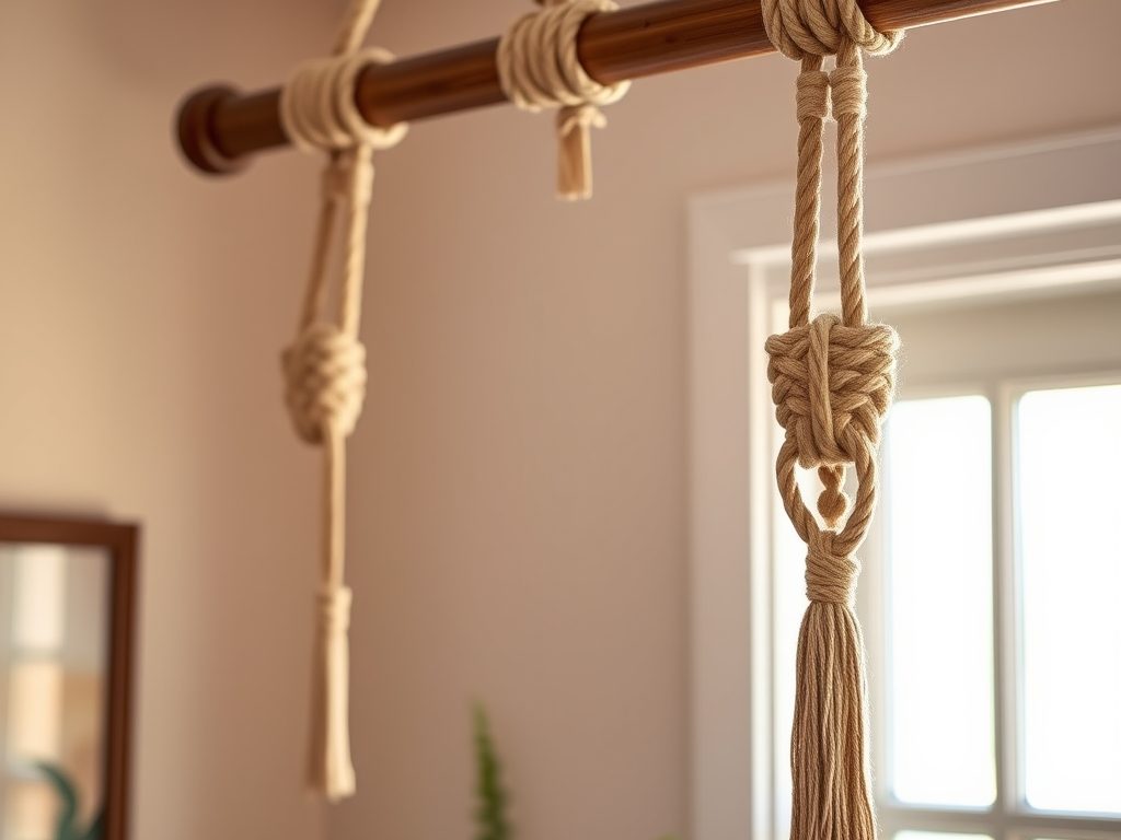 Makrama na karnisz DIY: jak krok po kroku stworzyć efektowną dekorację z praktycznymi trikami