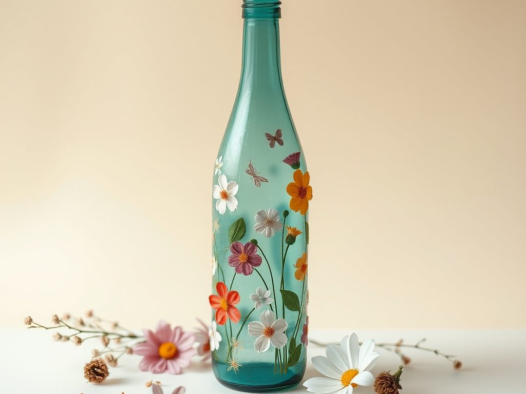 Wazon DIY z recyklingu: jak przekształcić butelki w stylową dekorację bez efektu przypadkowości