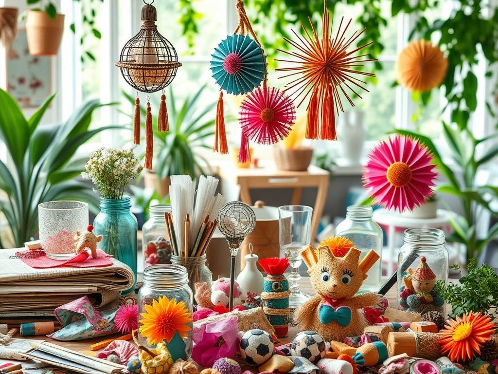 DIY dekoracje z recyklingu: jak stworzyć spójne i efektowne ozdoby z odpadów