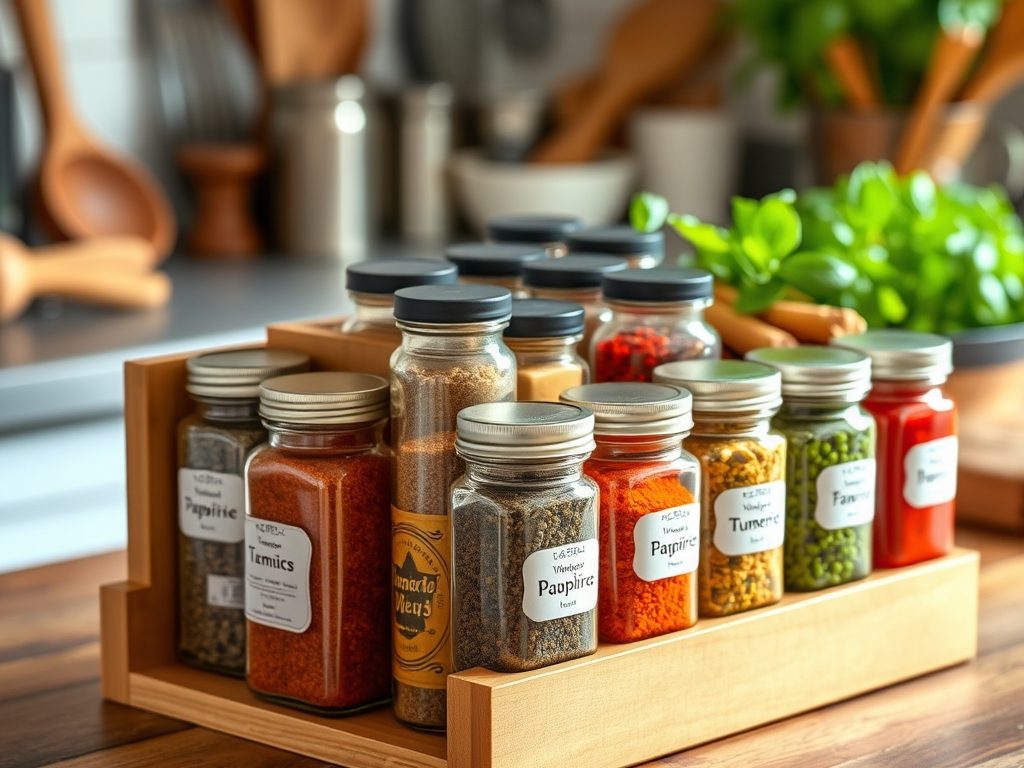 Organizer na przyprawy DIY: jak samodzielnie stworzyć praktyczne i estetyczne rozwiązanie do kuchni