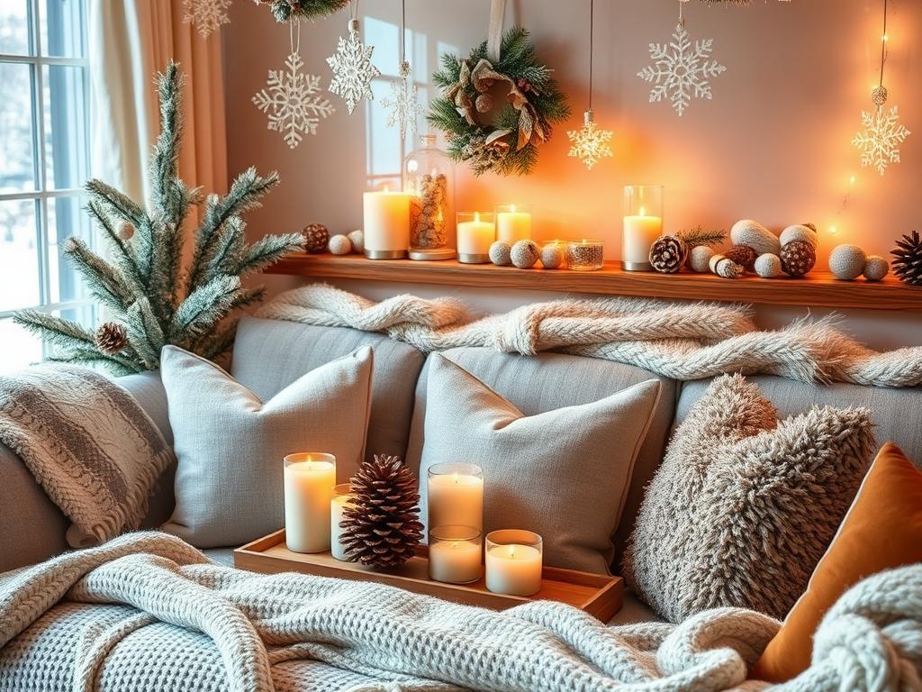 DIY dekoracje na zimę: kreatywne pomysły i praktyczne triki na przytulny klimat w domu