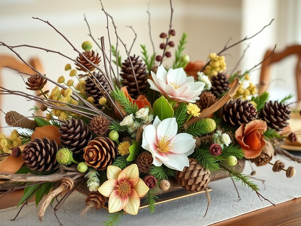 Stroik na stół DIY: jak samodzielnie stworzyć efektowną dekorację z naturalnych materiałów
