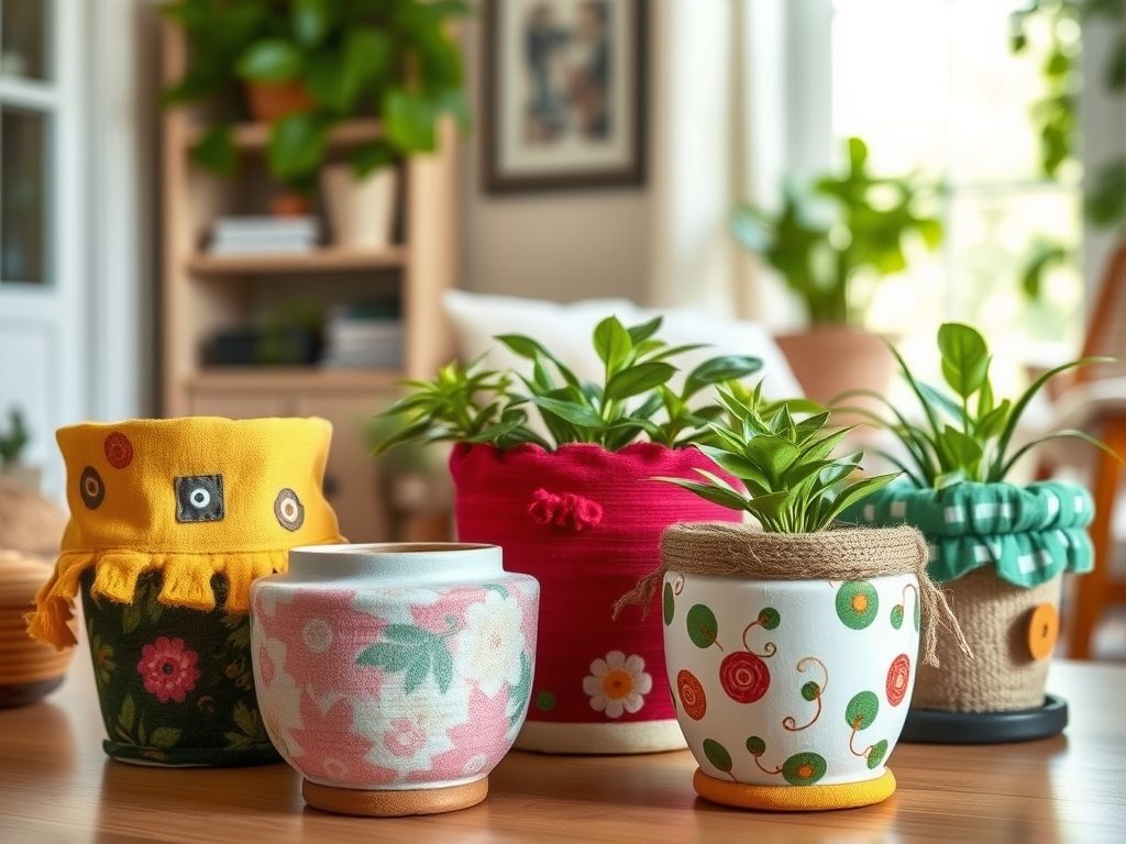 DIY osłonki na doniczki: kreatywne techniki, materiały i dopasowanie do wnętrza